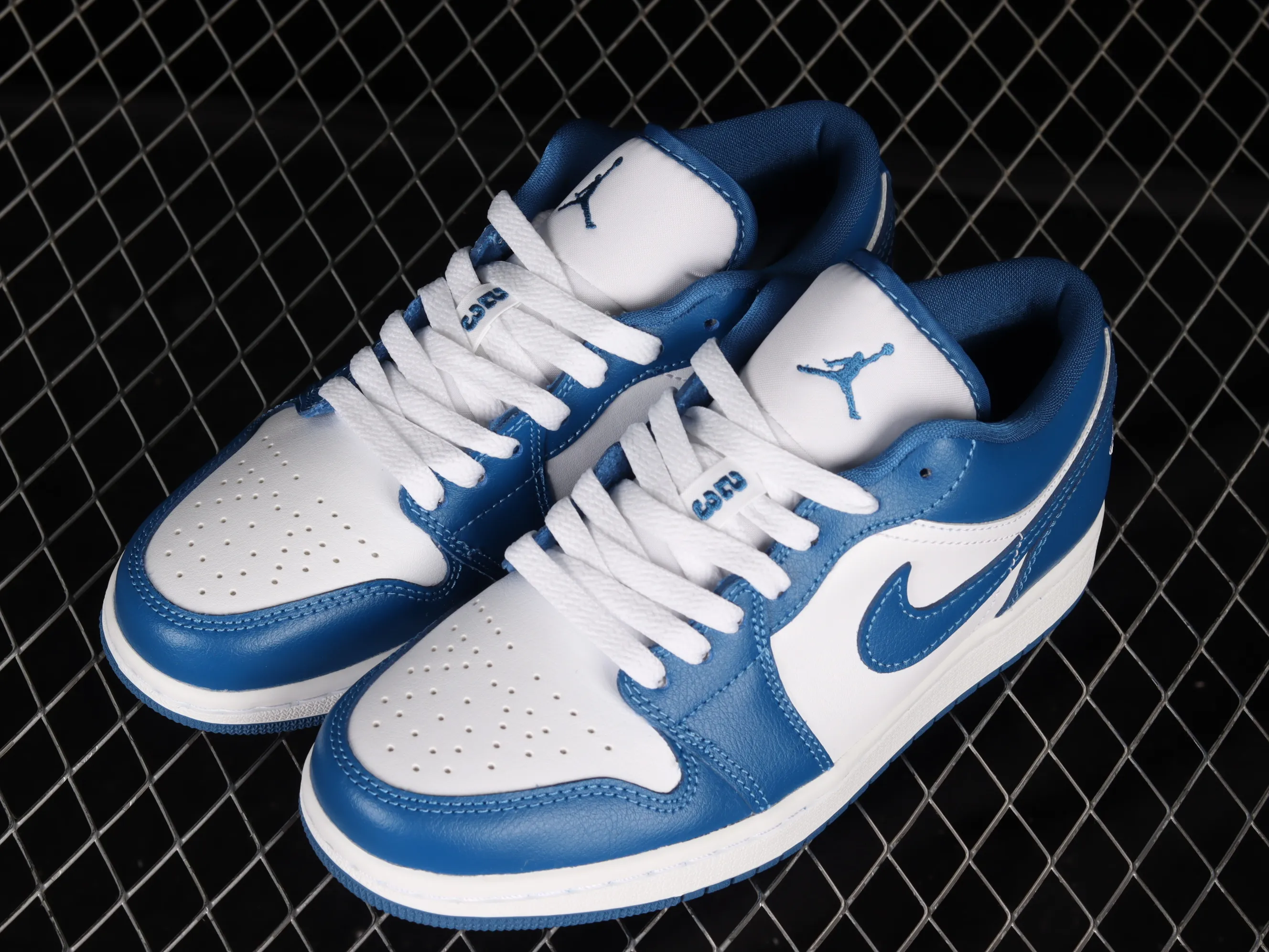 All categories Air Jordan Jordan series basketball shoes Air Jordan 1 Low G version pure original Air Jordan 1 Low "Dark Marina Blue" AJ1 Joe 1 University Blue DC0774-114